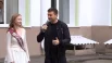 Певец Сергей Лазарев пришёл на последний звонок в 47-ю нижегородскую школу - ребята просили его об этом в ролике, набравшем миллион просмотров.