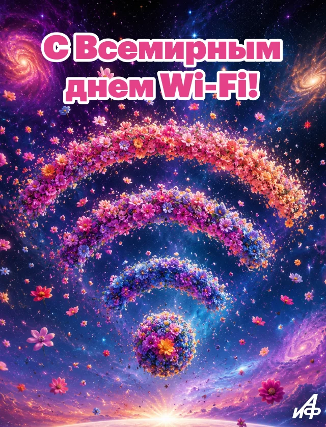 всемирный день wi-fi открытка