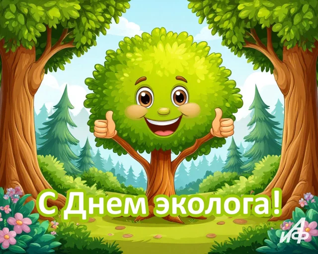 день эколога 5 июня открытка