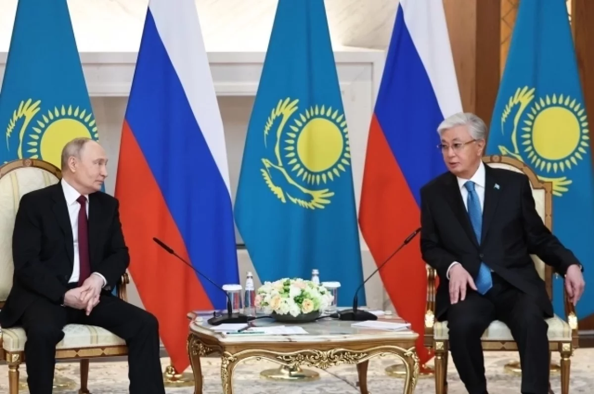 Токаев назвал выполняемую Путиным миссию судьбоносной для России