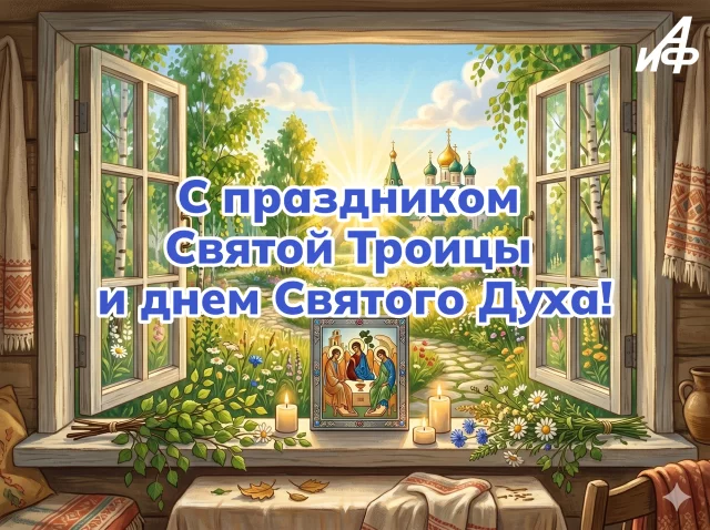 красивые открытки с троицей
