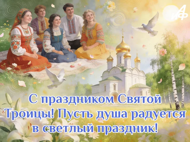 красивые открытки с троицей