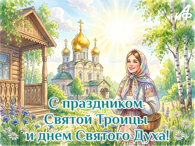красивые открытки с троицей