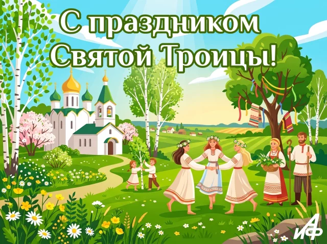 красивые открытки с троицей