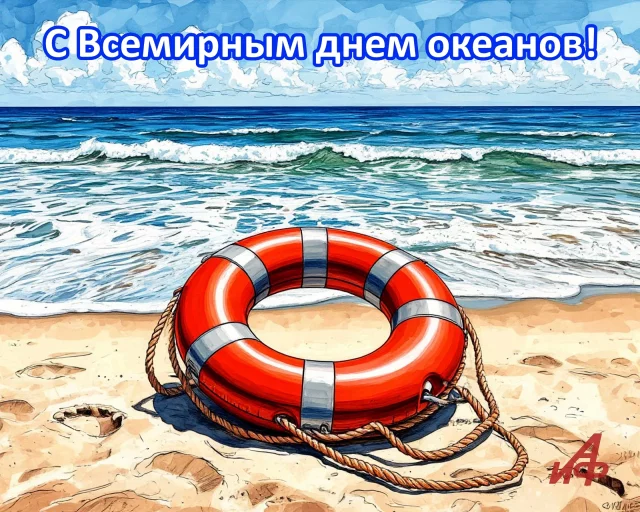 открытка день океанов