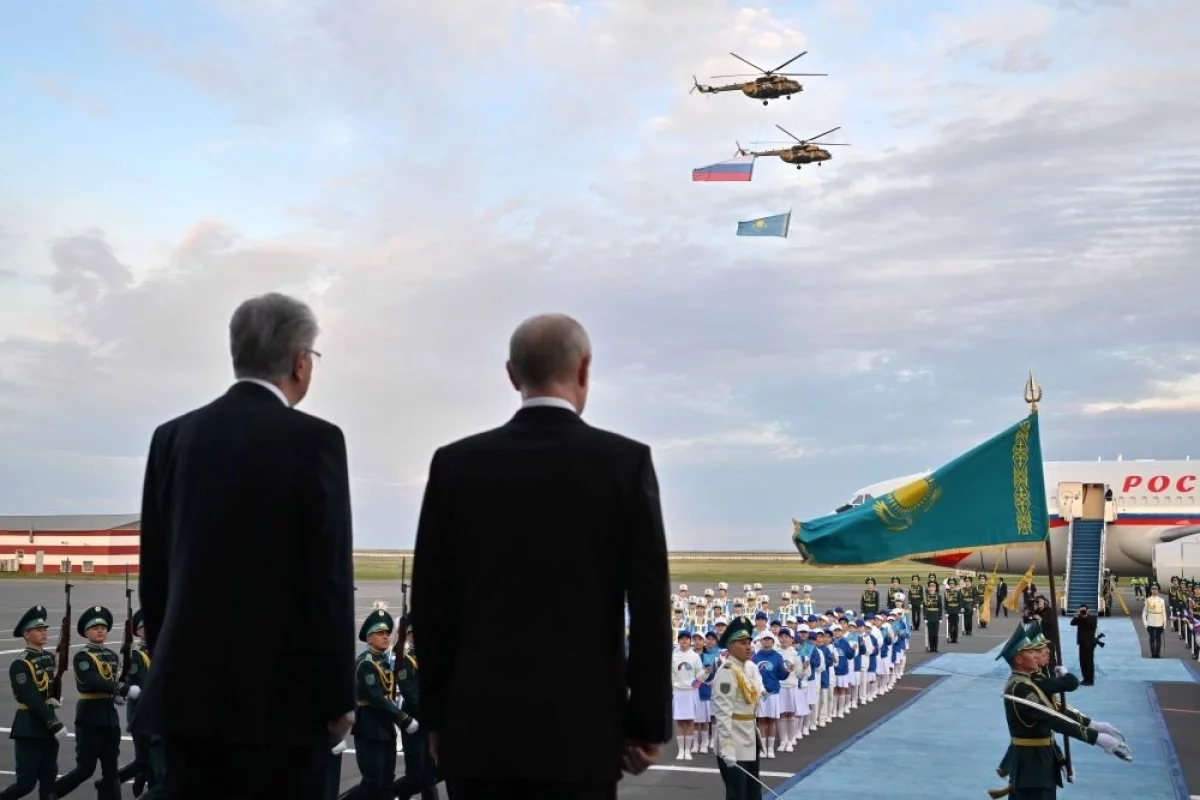 Протоколист объяснила особую деталь встречи Путина в Астане на ЕАЭС