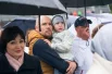 На открытии объекта присутствовали горожане. 