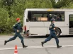 Пострадавших оперативно извлекали из перевернувшегося автобуса