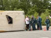 Пострадавших оперативно извлекали из перевернувшегося автобуса