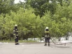 МЧС подали непосредственно стволы для смыва топлива, подали пену средней кратности