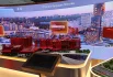 Внимание гостей привлекает архитектурный макет школ нового формата, строящихся в столице.