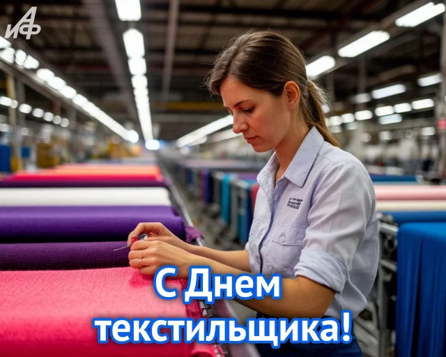 открытка ко Дню работников швейной и текстильной отрасли