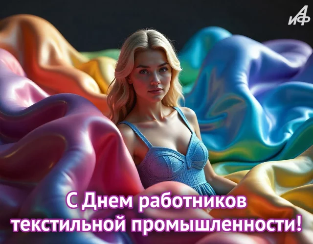 открытка ко Дню легкой промышленности