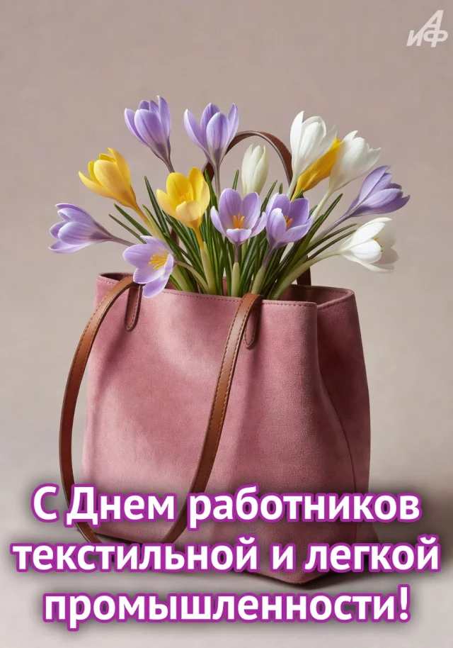 открытка для мастеров швейного дела к Дню легкой промышленност