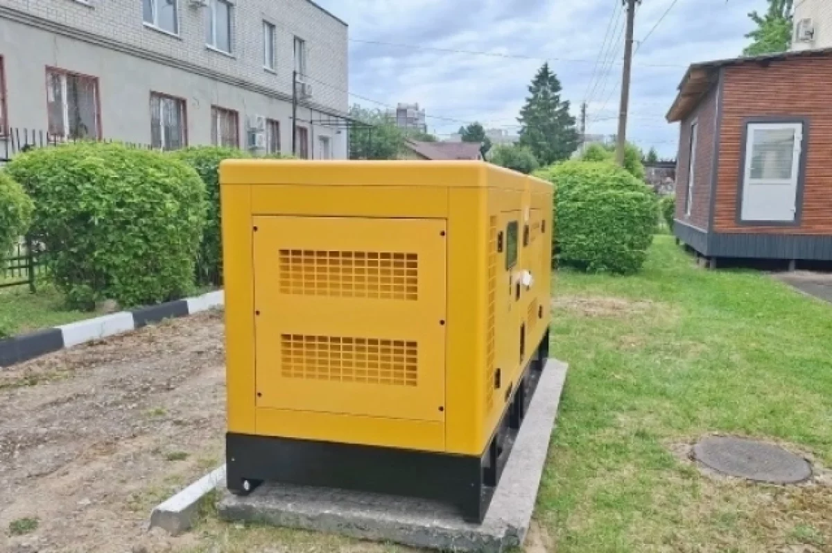 Брянская станция переливания крови обзавелась дизельным генератором