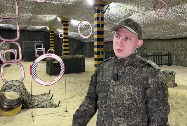 Оператор БПЛА Павел Бабинецкий.