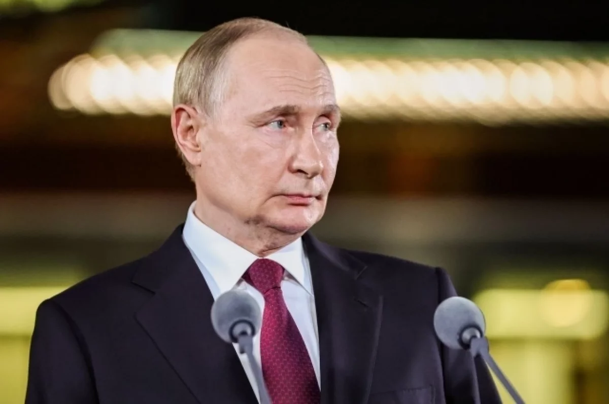 Путин назвал санкции воровством российских резервов