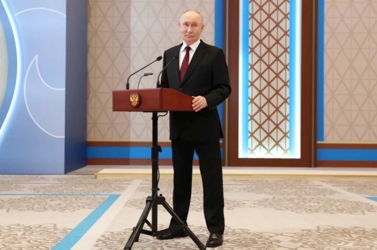 Путин поддержал решение Трампа приостановить боевые действия в Иране