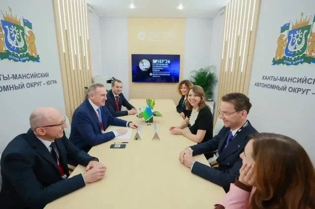 На встрече с руководителем Национального центра «Россия». 