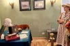 Кабинет поэта, где родились шедевры, воссоздан по его рисункам. 
