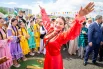 Центральная площадь города стала местом межнационального единства.