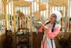 В рамках фестиваля развернулась большая национальная ярмарка. 