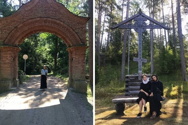 Екатерина Лисовская сбежала от шума большого города и водоворота отечественного шоу-бизнеса к размеренности Карелии и благоденствию Валаамского Спасо-Преображенского монастыря.