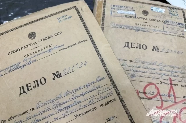 Дело Дегтярёвых и Желткова описано в двух томах