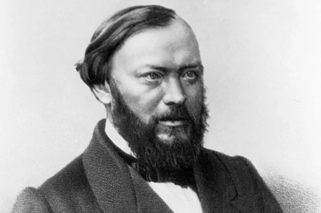 Русский драматург Александр Николаевич Островский (1823-1886).