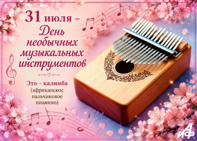 открытка с днем необычных музыкальных инструментов