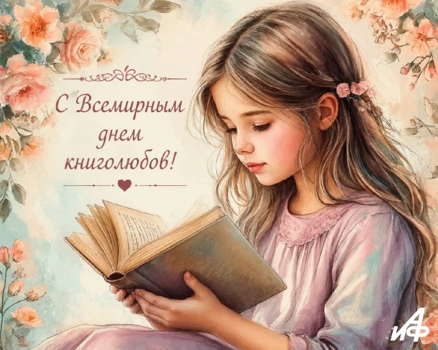 день книголюбов открытка