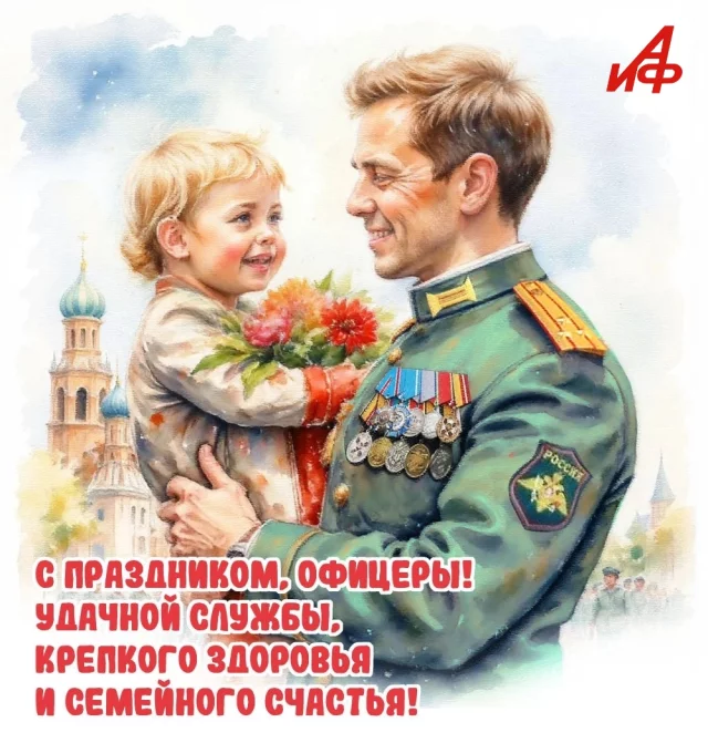 с днем офицеров России открытки