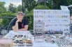 Мария Решетняк из Саратова представили на фестивале украшения ручной работы из ювелирной смолы с живыми цветами.