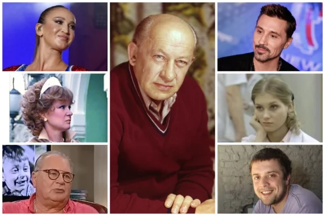 Ольга Бузова, Людмила Гурченко, Валентин Смирнитский, Евгений Евстигнеев, Дима Билан, Кристина Асмус, Александр Ильин-младший.