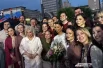 Татьяна Куртукова с артистами хора «Млада».
