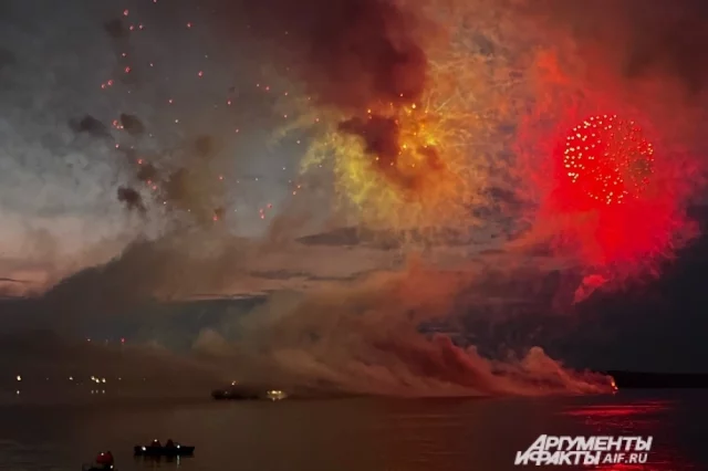 Салют на День города в Перми 2026.