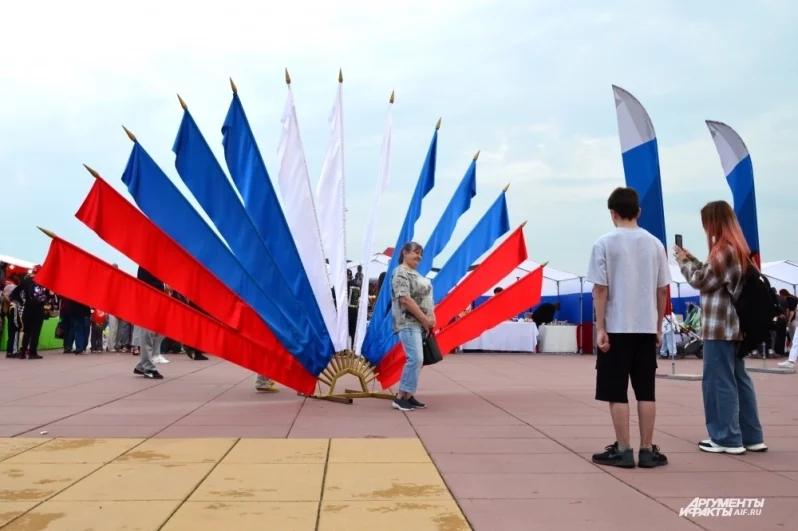 Было и много фотолокаций, где можно было сделать памятные кадры. 