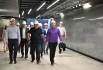 Визуальным центром «Звенигородской» станут белоснежные колонны, которые будут плавно переходить в своды над платформой, подсвеченные светодиодными лентами с мягким рассеивающим эффектом.