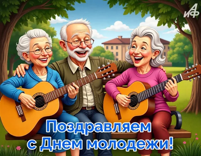 красивые открытки на День молодежи