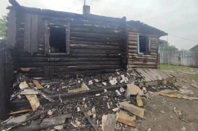 Сожженый дом восстановлению не подлежит