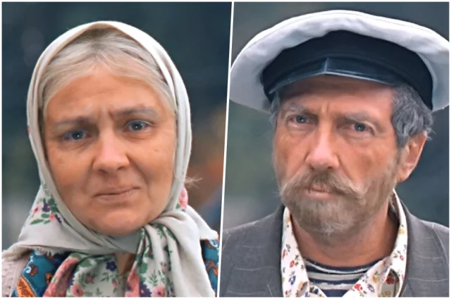 Наталья Тенякова и Сергей Юрский в фильме «Любовь и голуби».