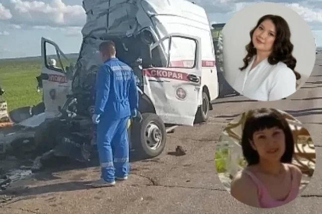 В скорой погибли два медика районной больницы.