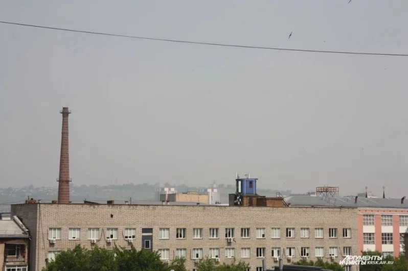 Железнодорожный район Красноярска.