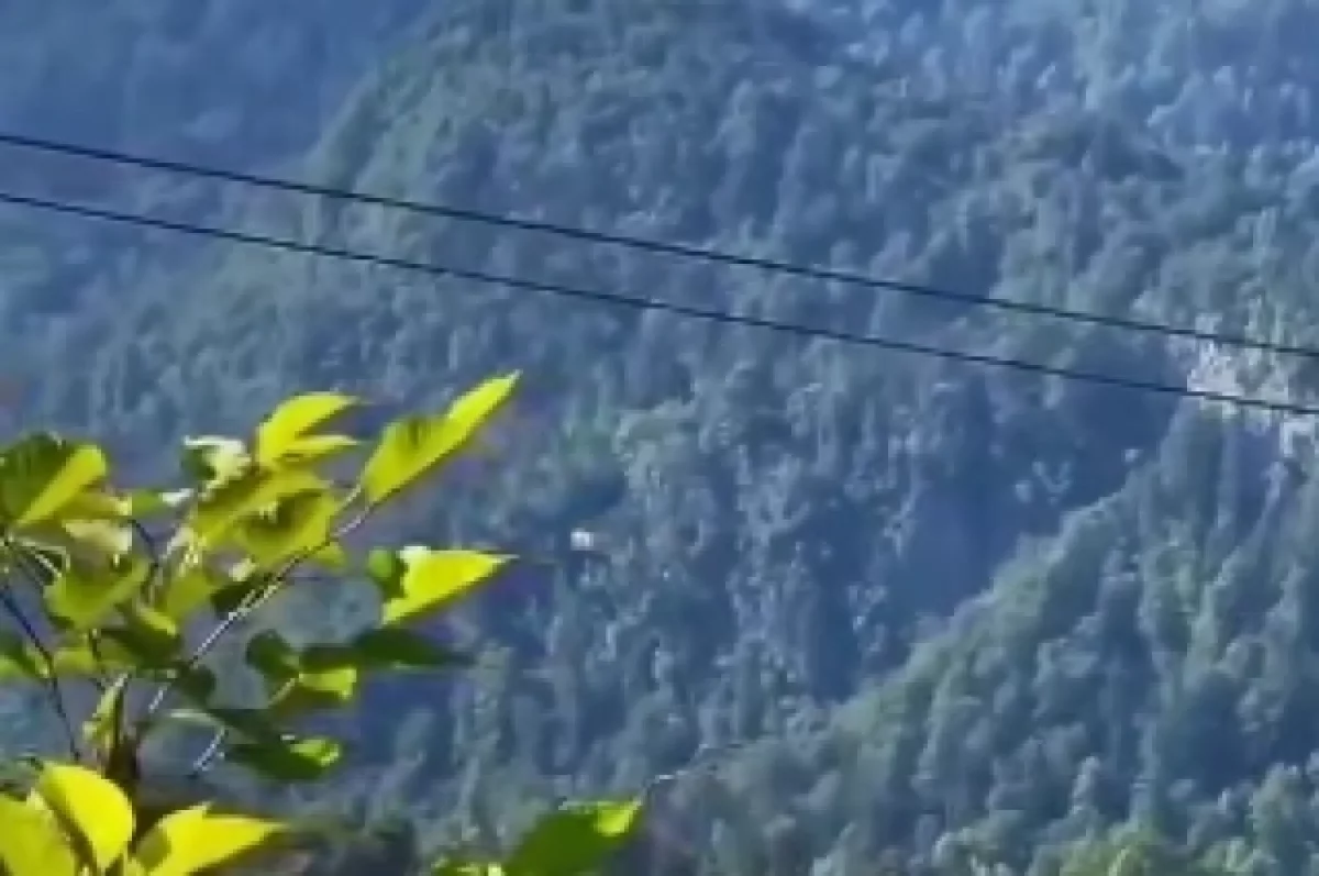 В Сети появилось видео побега уклониста с Украины в Румынию на параплане