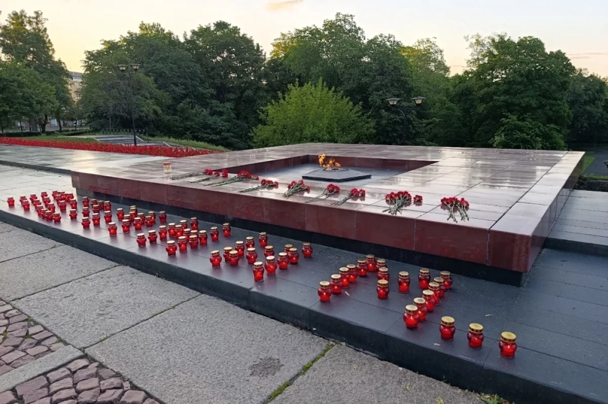 Всероссийскую акцию «Свеча памяти» провели в Петрозаводске