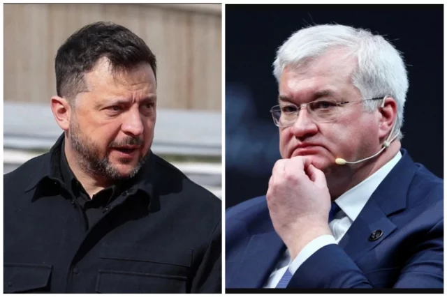 Сибига (справа) рассказал, что Зеленский будет принимать решение, поедет ли с запланированным визитом в Польшу в конце этого месяца.