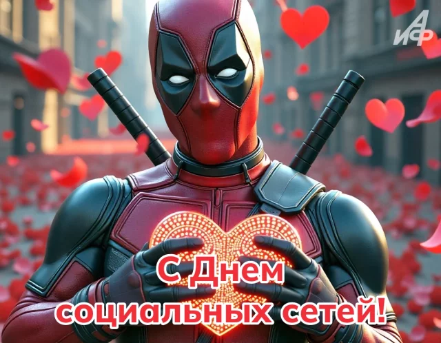 позитивная открытка для социальных сетей