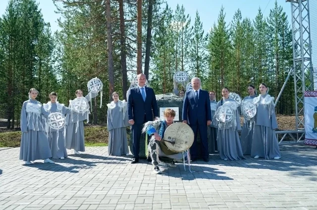 Символический камень был заложен на месте, где появится уникальный научно-культурный центр.