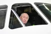 Президент РФ Владимир Путин в кабине пилота российского среднемагистрального пассажирского самолета МС-21-300.