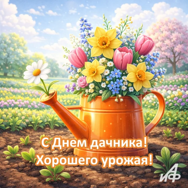 День дачника открытка 23 июля